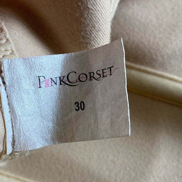 Women’s  Beige Corset Waist Trainer Shapewear SZ 30 - Picture 3 of 7